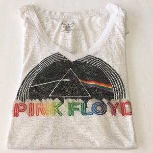 Pink Floyd Prism Variation V-neck Tee